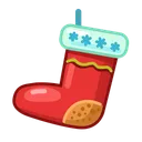 Free X Mas Sock Icon