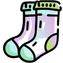 Free Socks Footwear Winter Icon