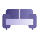 Free Sofa Couch Furniture Icon
