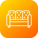 Free Sofa Couch Belongings Icon