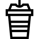 Free Softdrink Announcement Balloon Icon