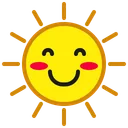 Free Sol Sonrisa Feliz Icono