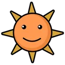 Free Sol Clima Natureza Ícone