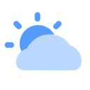 Free Sol Nube Cielo Icono