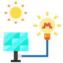 Free Solar Power Light Power And Energy Icon