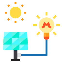 Free Solar Power  Icon
