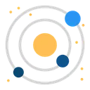 Free Science Solar System Icon