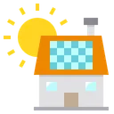 Free Solar Haus Sonne Symbol