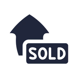 Free Sold Home  Icon