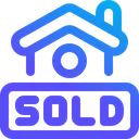 Free Sold Home Sell Sale Icon