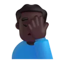 Free Palmada En La Cara Color Oscuridad Icono