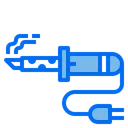 Free Component Electronic Iron Icon