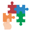 Free Jigsaw Game Hobbies Icon