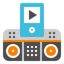 Free Song Player Radio Icon