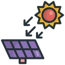 Free Solar Bestrahlungsstarke Batterie Symbol