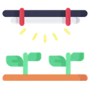 Free Sonnenlampe Smart Farm Bauernhof Symbol