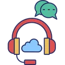 Free Soporte En La Nube Servicio En La Nube Operador En La Nube Icono