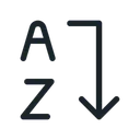 Free Sort Az Icon