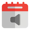 Free Schedule Agenda Calendar Icon