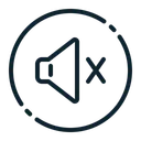 Free Sound Off Mute Icon