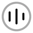 Free Soundwave Circle  Icon