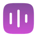 Free Soundwave Square Icon