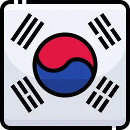 Free South Korea Flag Icon