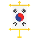 Free South Korea Country National Icon