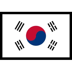 Free South Korea Flag Flag Icon