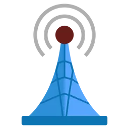 Free Space Antenna  Icon