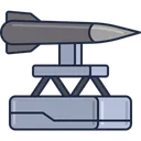 Free Space Catapult Rocket Missile Icon