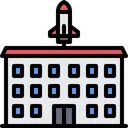 Free Institute Building Space Icon