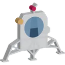 Free Lunar Module Space Icon