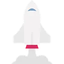 Free Launch Rocket Shuttle Icon