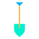 Free Shovel Digger Tool Construction Tool Icon