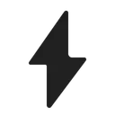 Free Spannung Hoch Kontrast Symbol