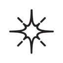 Free Sparkle Bright Star Icon