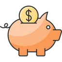 Free Sparschwein Geld Ersparnisse Symbol