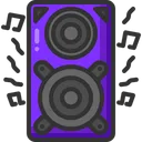 Free Speaker Sound System Equipment Icon