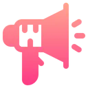 Free Speaker Megaphone Bullhorn Icon