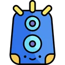 Free Speaker New Year Party Icon