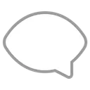 Free Speech Bubble Flat Icon