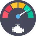 Free Speed Meter Meter Velocity Icon