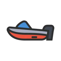 Free Speedboat  Icon