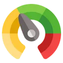 Free Speedometer Performance Velocity Icon