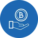 Free Spende Geldanlage Bitcoin Symbol