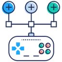 Free Spieletests Strategie Spieleentwicklung Symbol