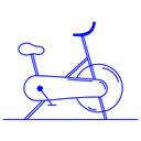Free Spin Bike Icon