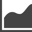 Free Spline Area Chart Icon