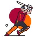 Free Sport Game Batsman Icon